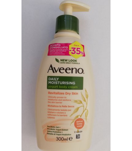 AVEENO CREMA CORPO YOGURTH ALBICOCCA&MIELE 300 ML PROMO