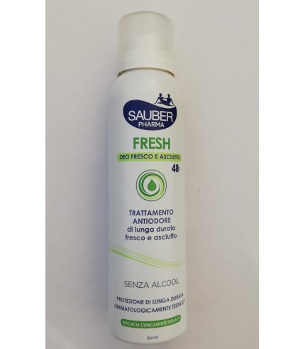 SAUBER FRESH DEODORANTE SPRAY 150 ML