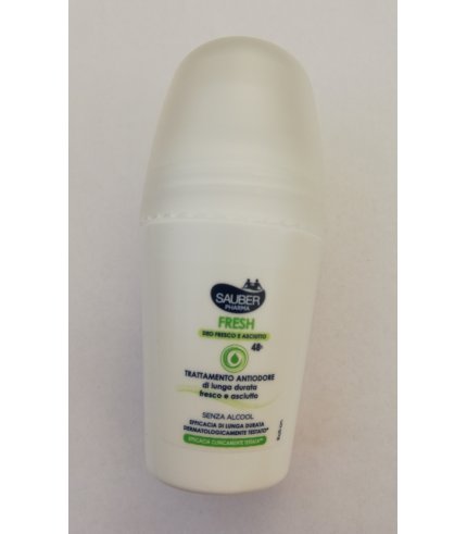 SAUBER FRESH DEODORANTE ROLL-ON 50 ML