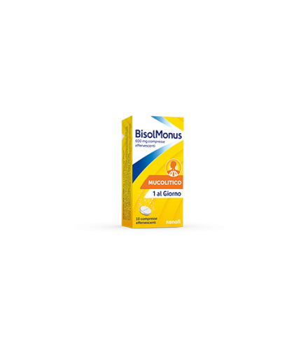 BISOLMONUS*10 cpr eff 600 mg