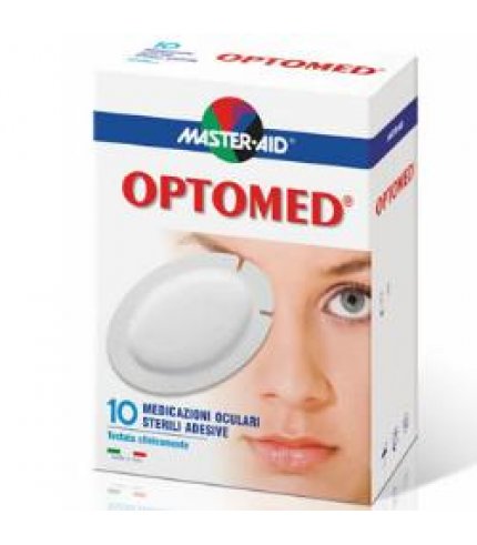 GARZA OCULARE MEDICATA MASTER-AID OPTOMED SUPER 5 PEZZI