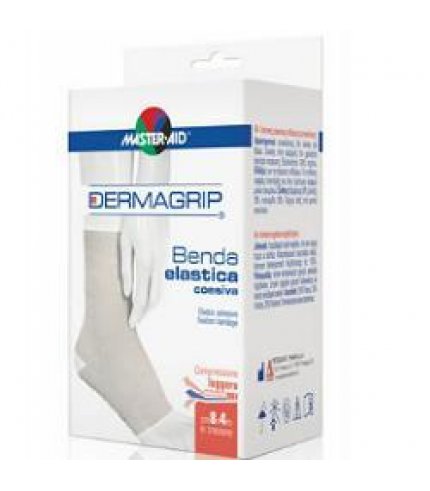 BENDA ELASTICA MASTER-AID DERMAGRIP 8X4