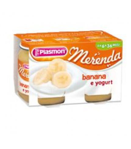 PLASMON*YOGURT BANANA 2X120G