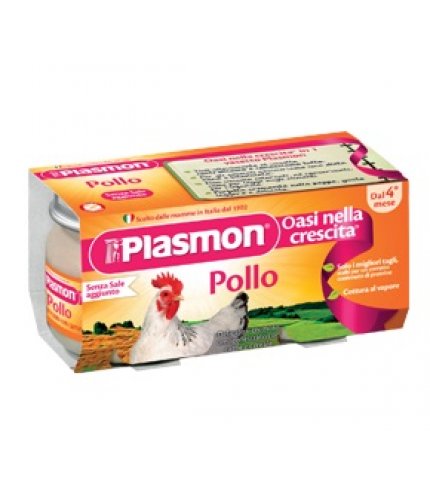 PLASMON*OM POLLO 2 X 80 G