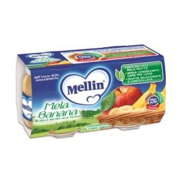 MELLIN OMOG MELA BANANA 2X100G