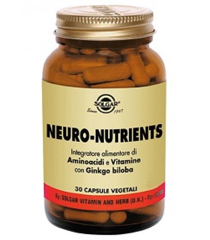 NEURO NUTRIENTS 30 CPS SOLGAR