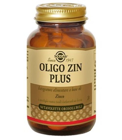 OLIGO ZIN PLUS 50 CPS SOLGAR