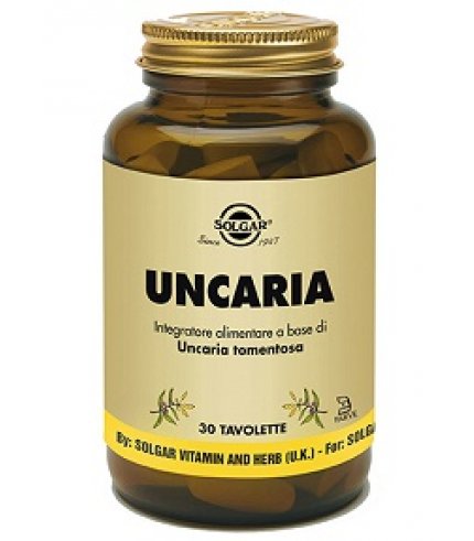 UNCARIA 30 CPS SOLGAR