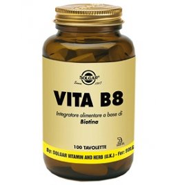 VITA B8 100TAV SOLGAR (BIOTIN)