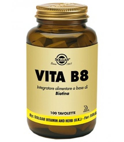 VITA B8 100TAV SOLGAR (BIOTIN)