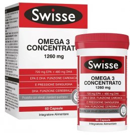 SWISSE OMEGA 3 CONC 60CPS