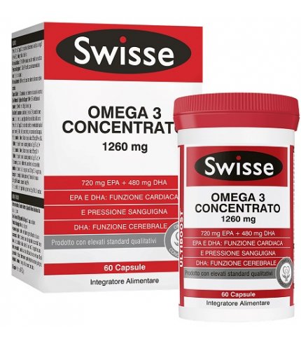 SWISSE OMEGA 3 CONC 60CPS