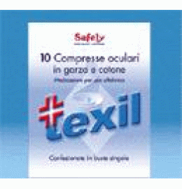 GARZA TEXIL OCUL COT 10PZ