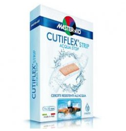 CEROTTO MASTER-AID CUTIFLEXMED STRIP TRASPARENTE IMPERMEABILE SUPPORTO IN POLIURETANO 4 FORMATI ASSORTITI 20 PEZZI