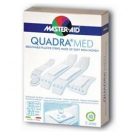 CEROTTO MASTER-AID QUADRA DERMOATTIVO FORMATI ASSORTITI 40 PEZZI