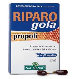 RIPARO GOLA PROPOLI 20 AMPOLLE BEVIBILI