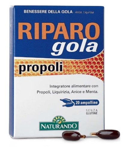 RIPARO GOLA PROPOLI 20 AMPOLLE BEVIBILI