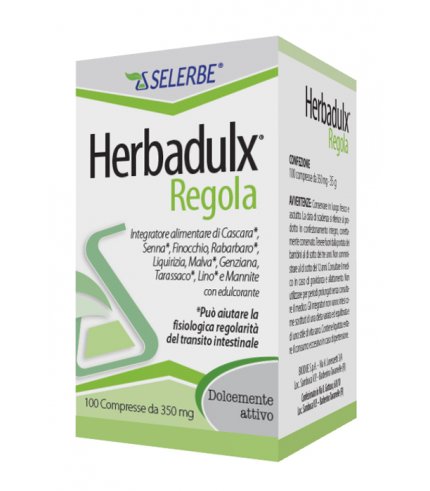 HERBADULX REGOLA 100 COMPRESSE