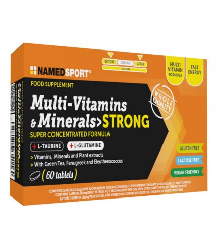 MULTIVITAMINS&MINERALS STRONG