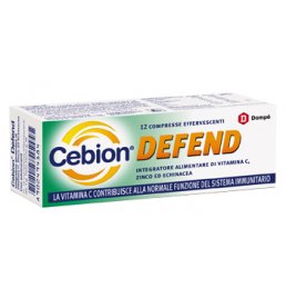 CEBION DEFEND 12 COMPRESSE EFFERVESCENTI