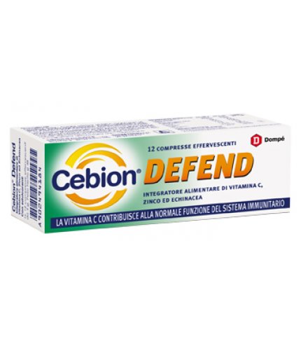 CEBION DEFEND 12 COMPRESSE EFFERVESCENTI