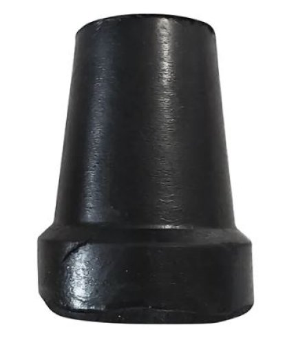 PUNTALE PER BASTONE PASSEGGIO 19MM CON PLACCA INTERNA 2 PEZZI