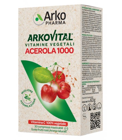 ARKO ACEROLA 30CPR MASTIC