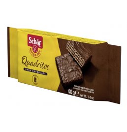 SCHAR BISC QUADRITOS WAFER 40G