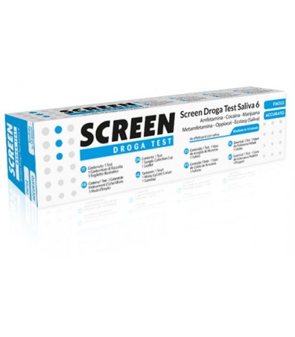 SCREEN DROGA TEST SALIVA 6