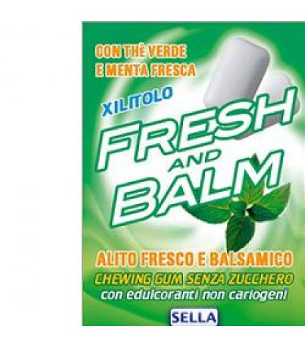 FRESH AND BALM CHEWING GUM 28G