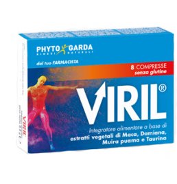 VIRIL 8CPR RIVESTITE OS 1100MG