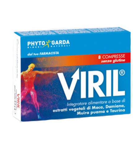 VIRIL 8CPR RIVESTITE OS 1100MG