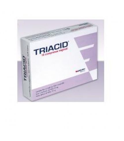 TRIACID 10CPR VAGINALI