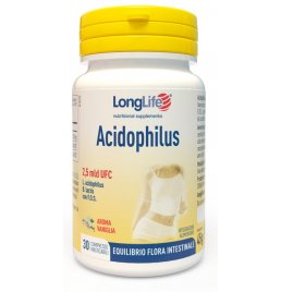 LONGLIFE ACIDOPHILUS 30CPR MAS