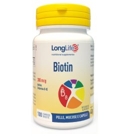 BIOTIN 100CPR 40G  LONGLIFE