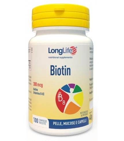 BIOTIN 100CPR 40G  LONGLIFE