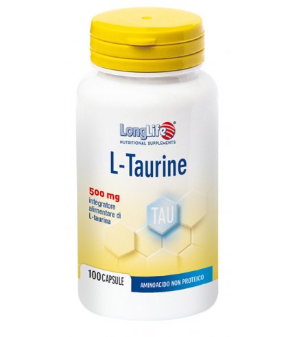 LONGLIFE L-TAURINE 500 MG 100 CAPSULE