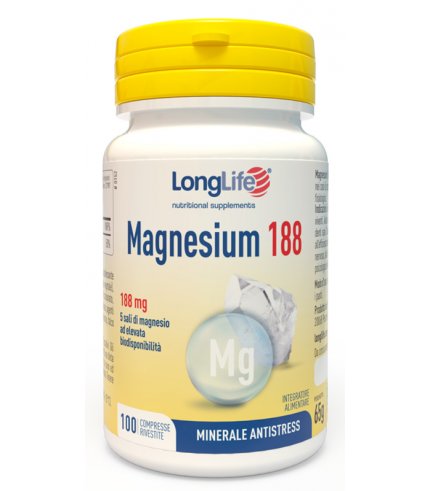 MAGNESIUM 100CPR 188M LONGLIF