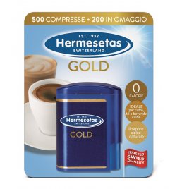 HERMESETAS GOLD 500+200 COMPRESSE 35 G