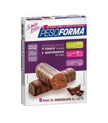 PESOFORMA BARRETTA CIOCCOLATO LATTE 12 X 31 G