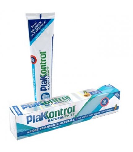 PLAKKONTROL NATURAL WHITE 100G