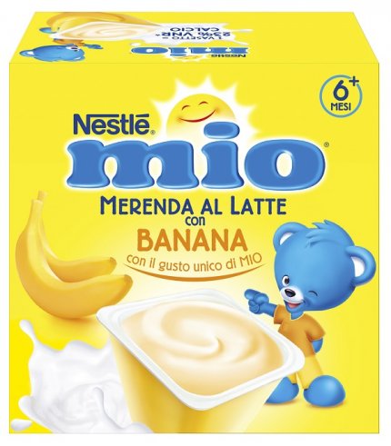 MIO MERENDA BANANA 4X100G