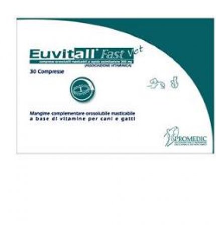 EUVITALL FAST VET 30CPR ORO