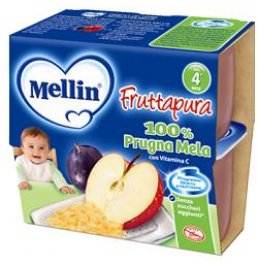 MELLIN FRUTTA PURA PR/ME4X100G