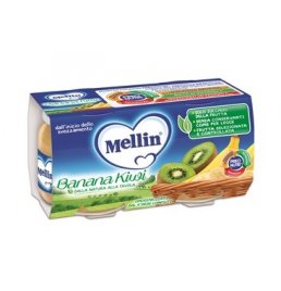 MELLIN OMOG BANANA/KIWI 2X100G