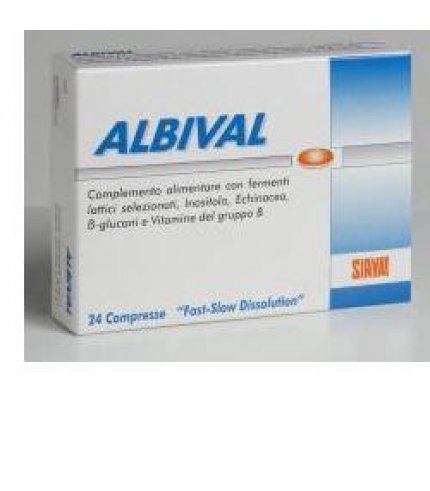 ALBIVAL SIMBIOTICO 24CPR