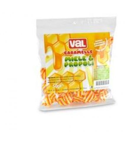 VAL CARAMELLA MIELE PROPOLI SENZA ZUCCHERO 50 G