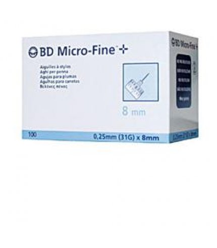 BD MICROFINE AGO G31 8MM 100PZ