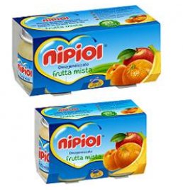 NIPIOL OMOG FRUTTA MISTA 2X80G