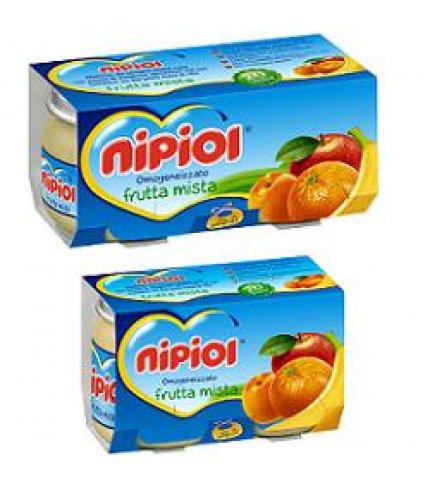 NIPIOL OMOG FRUTTA MISTA 2X80G